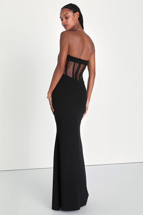 Black Extravagant Dress – ALBINA DYLA